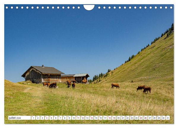 Produktbild: Les Portes du Soleil, Haute-Savoie (Calendrier mural 2026 DIN A4 vertical), CALVENDO calendrier mensuel