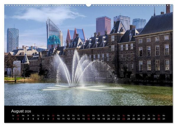 Produktbild: Die Niederlande (hochwertiger Premium Wandkalender 2026 DIN A2 quer), Kunstdruck in Hochglanz
