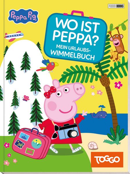Produktbild: Peppa Pig: Wo ist Peppa? Mein Urlaubs-Wimmelbuch