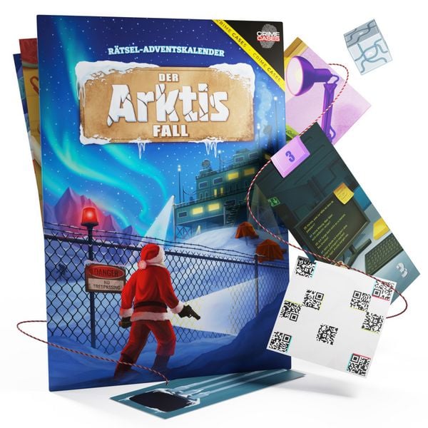 Produktbild: CRIMECASES R&auml;tsel-Adventskalender: Der Arktis Fall