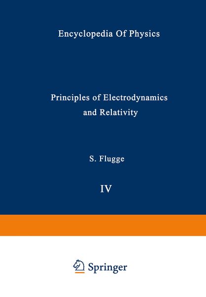 Produktbild: Principles of Electrodynamics and Relativity / Prinzipien der Elektrodynamik und Relativit&auml;tstheorie