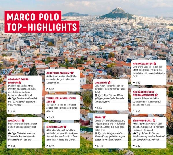 Produktbild: MARCO POLO Reisef&uuml;hrer Athen