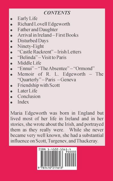 Produktbild: Maria Edgeworth
