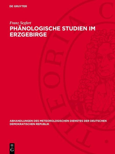 Produktbild: Ph&auml;nologische Studien im Erzgebirge