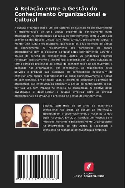 Produktbild: A Rela&ccedil;&atilde;o entre a Gest&atilde;o do Conhecimento Organizacional e Cultural