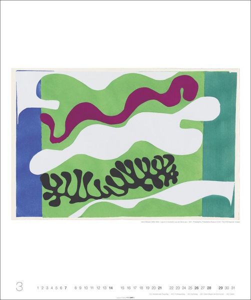 Produktbild: Henri Matisse Edition Kalender 2027
