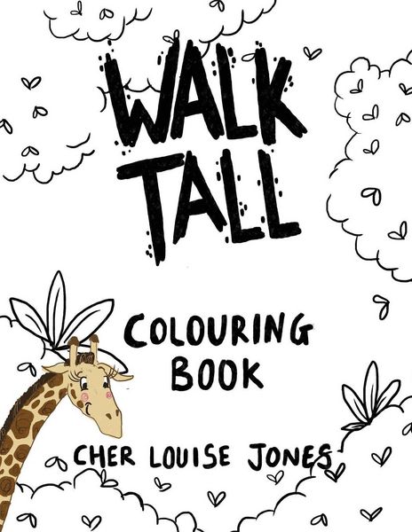 Produktbild: Walk Tall Colouring Book