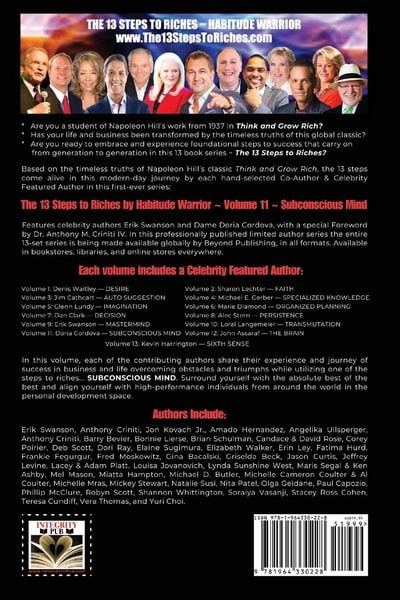 Produktbild: The 13 Steps to Riches - Habitude Warrior Volume 11 Subconscious Mind