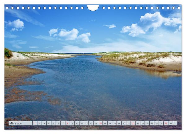 Produktbild: Langeoog - Natur Pur (Wandkalender 2026 DIN A4 quer), CALVENDO Monatskalender