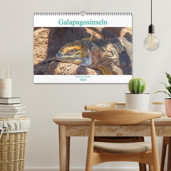 Produktbild: Die Galapagosinseln - Santa Cruz Island (Wandkalender 2026 DIN A3 quer), CALVENDO Monatskalender