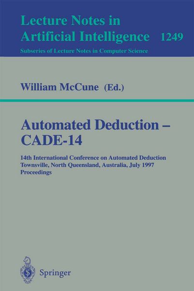 Produktbild: Automated Deduction - CADE-14