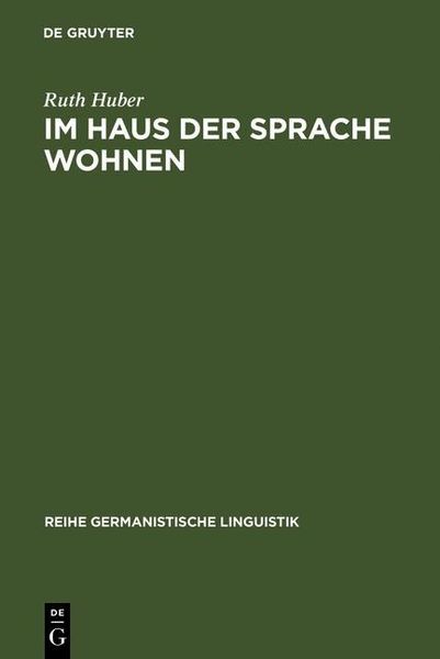 Produktbild: Im Haus der Sprache wohnen