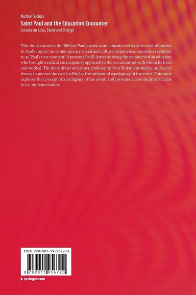 Produktbild: Saint Paul and the Education Encounter