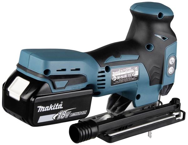 Produktbild: Makita Akku-Pendelhubstichs&auml;ge DJV181RTJ inkl. Akku, inkl. Ladeger&auml;t, inkl. Koffer 18 V 5.0 Ah Anzahl mitgelieferte Akkus 1