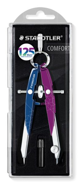 Produktbild: STAEDTLER Mars comfort 556, Pr&auml;zisions-Geometriezirkel, Zirkel, Mars Anniversary 556 00-MA2