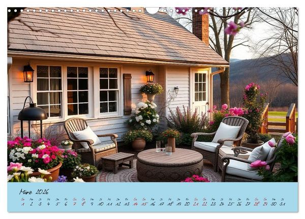 Produktbild: Zwischen H&uuml;geln und Tr&auml;umen &ndash; magische Orte, an denen die Zeit stillsteht (Wandkalender 2026 DIN A3 quer), CALVENDO Monatskalender