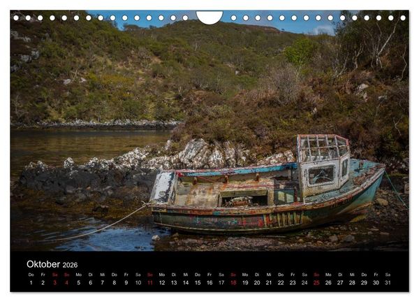 Produktbild: Die Highlands - Schottlands rauher Nordwesten (Wandkalender 2026 DIN A4 quer), CALVENDO Monatskalender