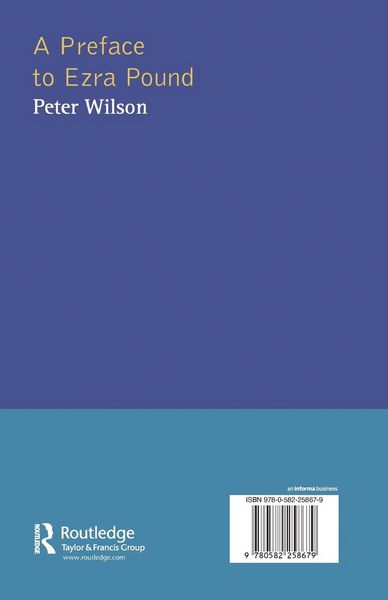 Produktbild: A Preface to Ezra Pound