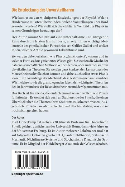 Produktbild: Die Entdeckung des Unvorstellbaren