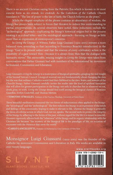 Produktbild: Living the Liturgy