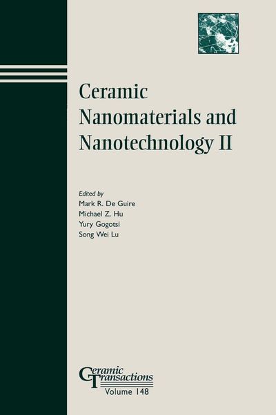 Produktbild: Ceramic Nanomaterials and Nanotechnology II