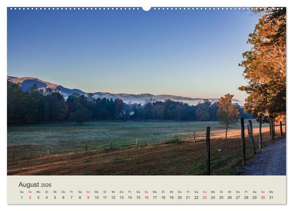Produktbild: Appalachen - S&uuml;d (hochwertiger Premium Wandkalender 2026 DIN A2 quer), Kunstdruck in Hochglanz