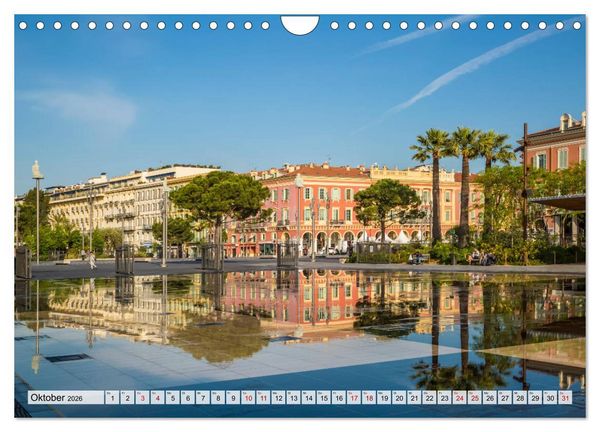 Produktbild: NIZZA Idyllische Impressionen (Wandkalender 2026 DIN A4 quer), CALVENDO Monatskalender