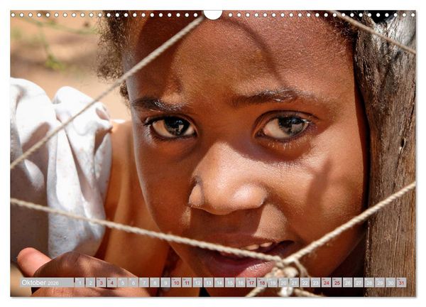 Produktbild: Kinderaugen aus Afrika (Wandkalender 2026 DIN A3 quer), CALVENDO Monatskalender