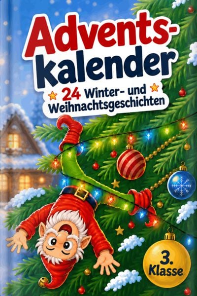 Produktbild: Adventskalender 3. Klasse: 24 Winter- und Weihnachtsgeschichten