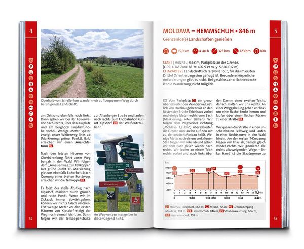 Produktbild: KOMPASS Wanderf&uuml;hrer Erzgebirge, 55 Touren