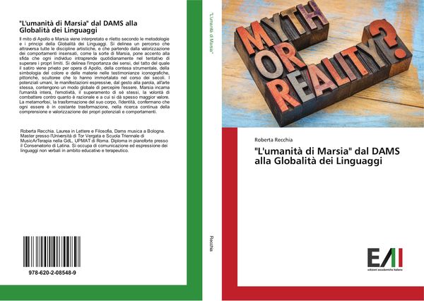 Produktbild: "L'umanit&agrave; di Marsia" dal DAMS alla Globalit&agrave; dei Linguaggi