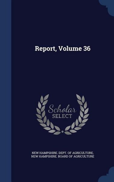 Produktbild: Report, Volume 36
