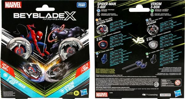 Produktbild: Marvel Beyblades