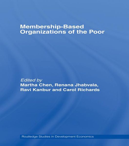 Produktbild: Membership Based Organizations of the Poor
