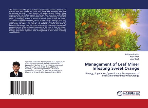 Produktbild: Management of Leaf Miner Infesting Sweet Orange