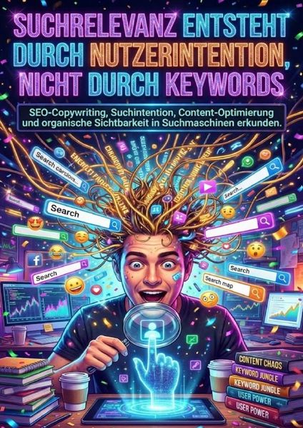 Produktbild: Suchrelevanz entsteht durch Nutzerintention, nicht durch Keywords