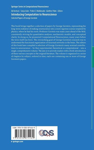 Produktbild: Introducing Computation to Neuroscience
