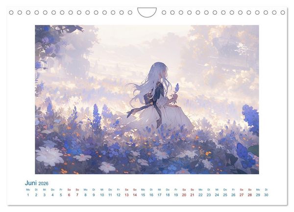 Produktbild: Der M&auml;dchen-Kalender (Wandkalender 2026 DIN A4 quer), CALVENDO Monatskalender