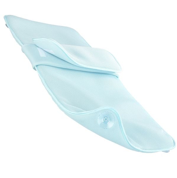 Produktbild: Badewannenmatte mit Kissen, aus 100% druckentlastendem Polyester-3D-Mesh-Gewebe