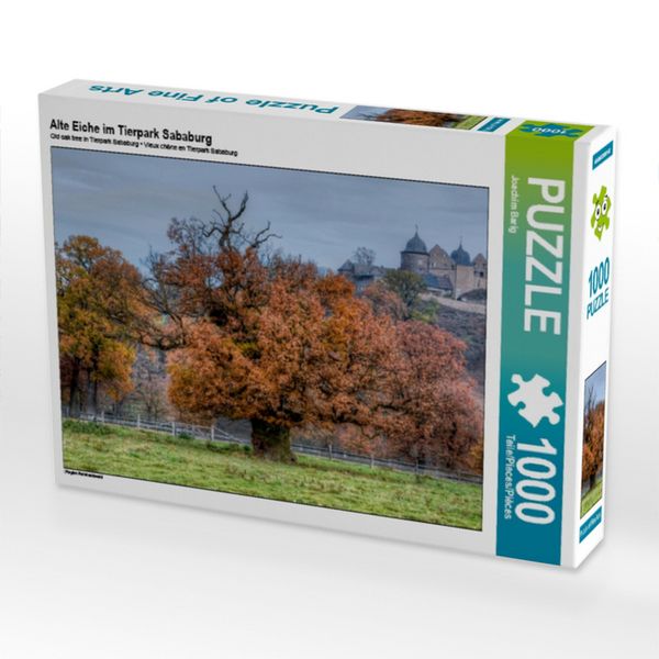 Alte Eiche im Tierpark Sababurg (Puzzle)