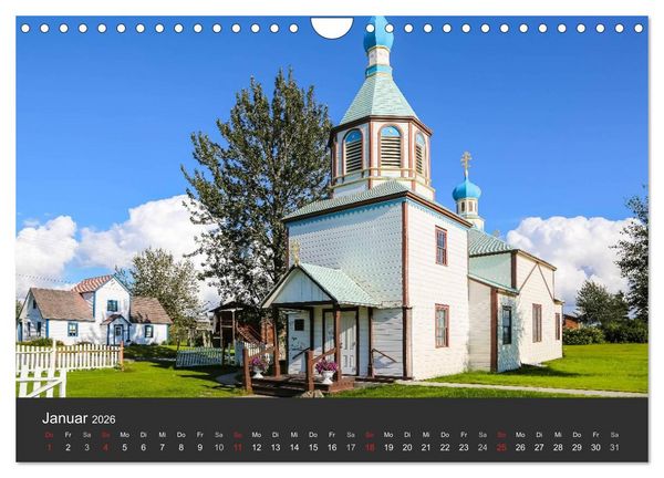 Produktbild: Alaska 2026 - faszinierend anders (Wandkalender 2026 DIN A4 quer), CALVENDO Monatskalender