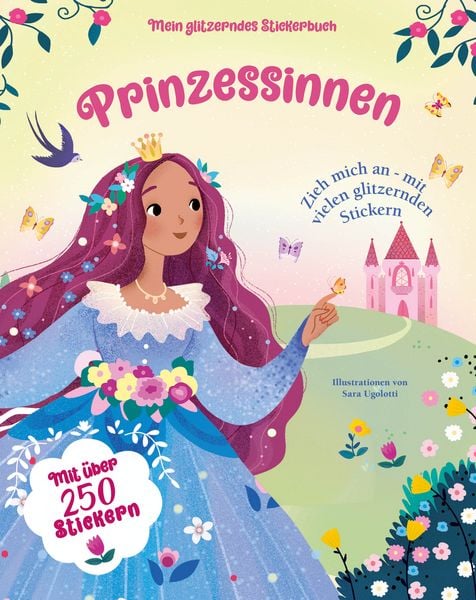 Produktbild: Mein glitzerndes Stickerbuch. Prinzessinnen