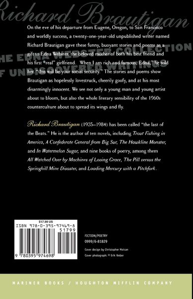Produktbild: The Edna Webster Collection of Undiscovered Writing