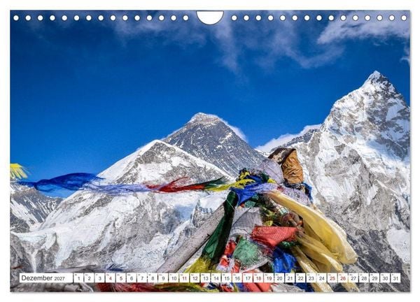 Produktbild: Nepal- Trekking durchs Hochgebirge (Wandkalender 2027 DIN A4 quer), CALVENDO Monatskalender
