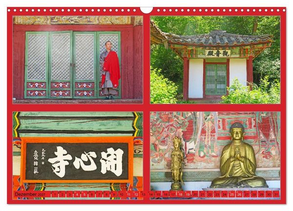 Produktbild: NORDKOREA - SCH&Ouml;NES UNGEW&Ouml;HNLICHES FARBIGES FREUNDLICHES (Wandkalender 2027 DIN A3 quer), CALVENDO Monatskalender