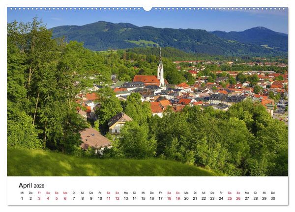 Produktbild: Bad T&ouml;lz - Perle an der Isar (Wandkalender 2026 DIN A2 quer), CALVENDO Monatskalender
