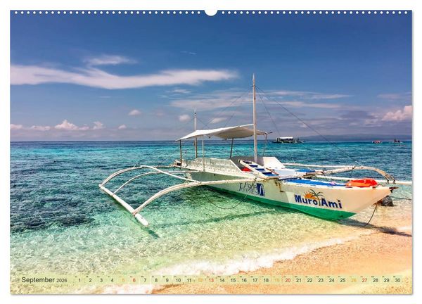 Produktbild: Reise durch Asien - Philippinen (Wandkalender 2026 DIN A2 quer), CALVENDO Monatskalender