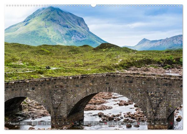Produktbild: Quer durch Schottland (Wandkalender 2026 DIN A2 quer), CALVENDO Monatskalender