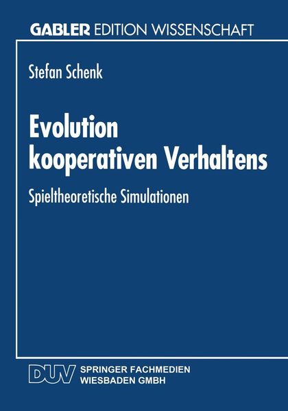 Produktbild: Evolution kooperativen Verhaltens