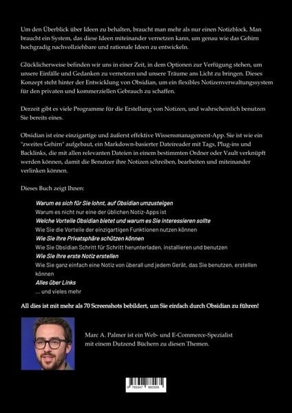 Produktbild: Einsteigerhandbuch f&uuml;r die Obsidian-Notiz-App und Second Brain